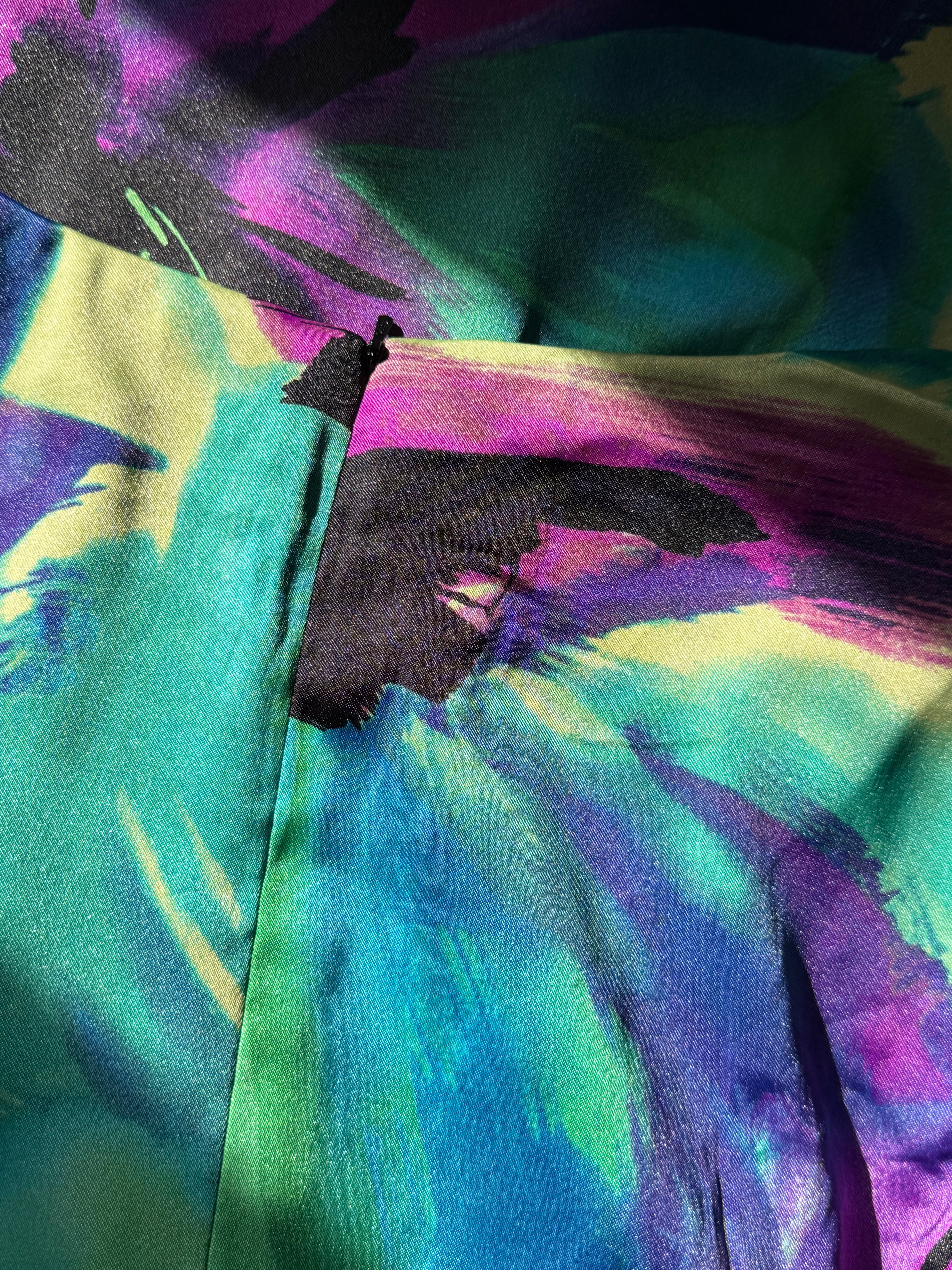 DRESS BARN Abstract Floral Statement Dress | UK 8 (Preloved)