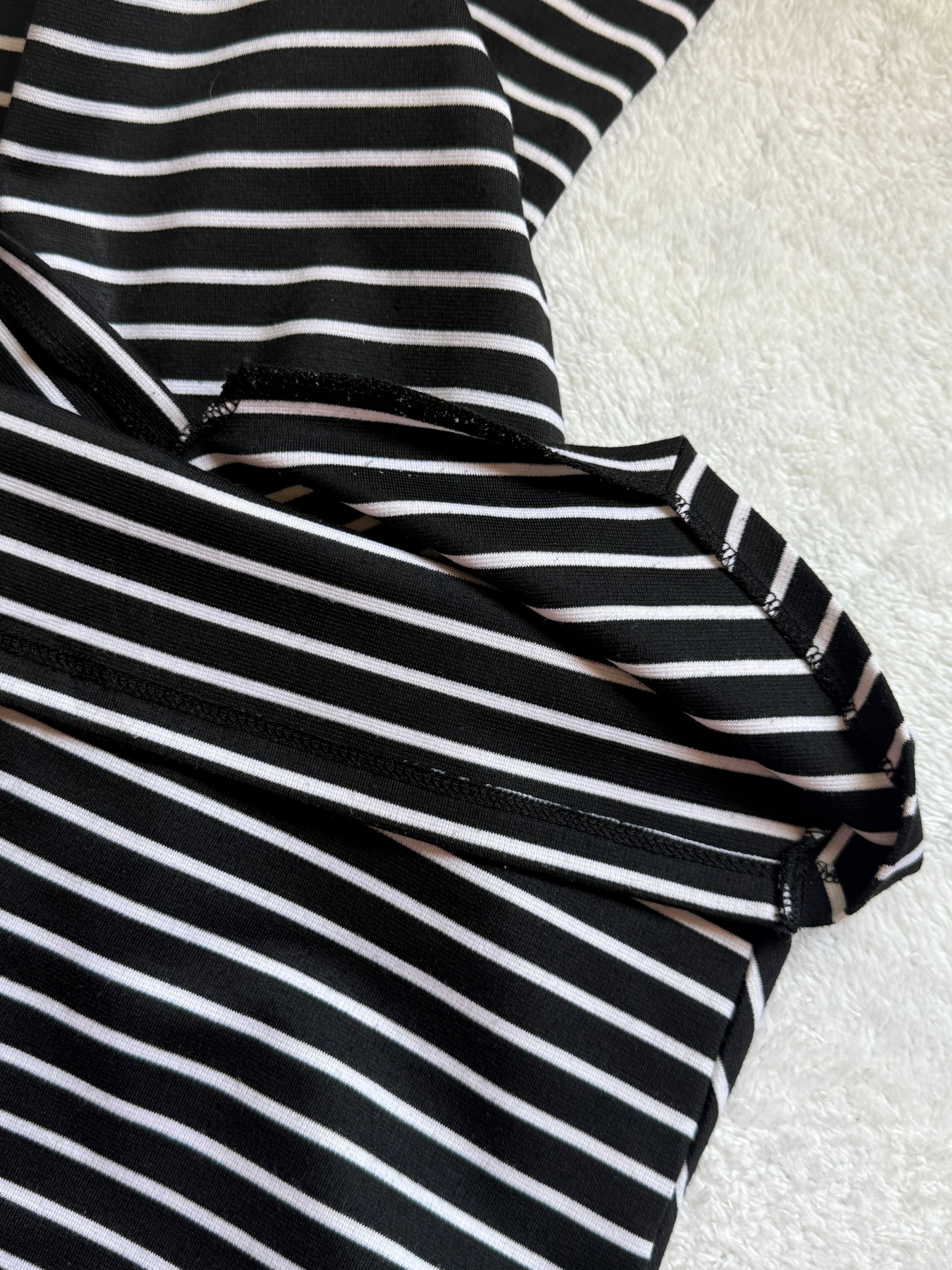 🚀 Trendy Chic: ZARA TRAFALUC Striped Dress (Size M)