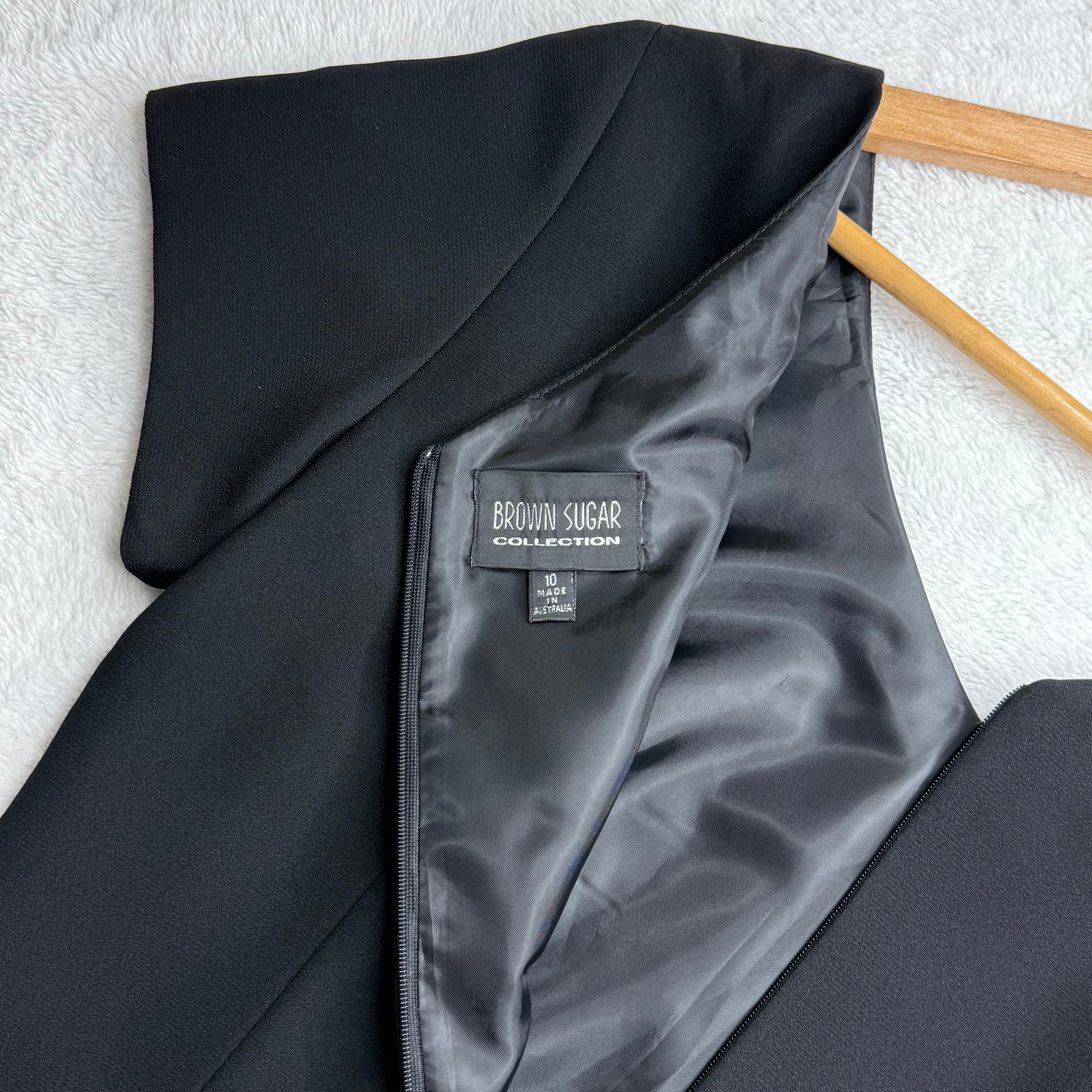 Brown Sugar Classic Black Dress