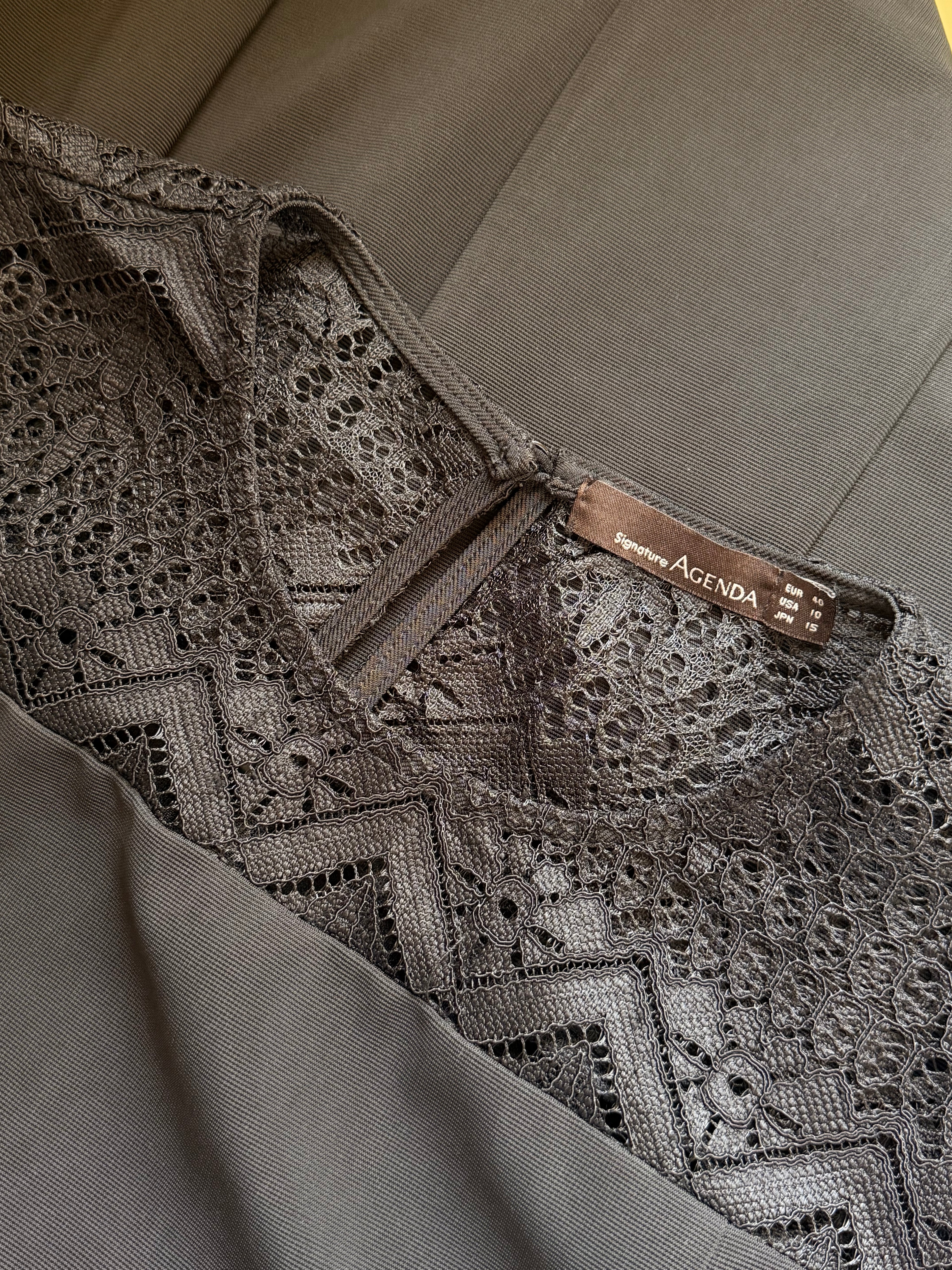 Signature Agenda Lace Yoke Dress | EUR 40