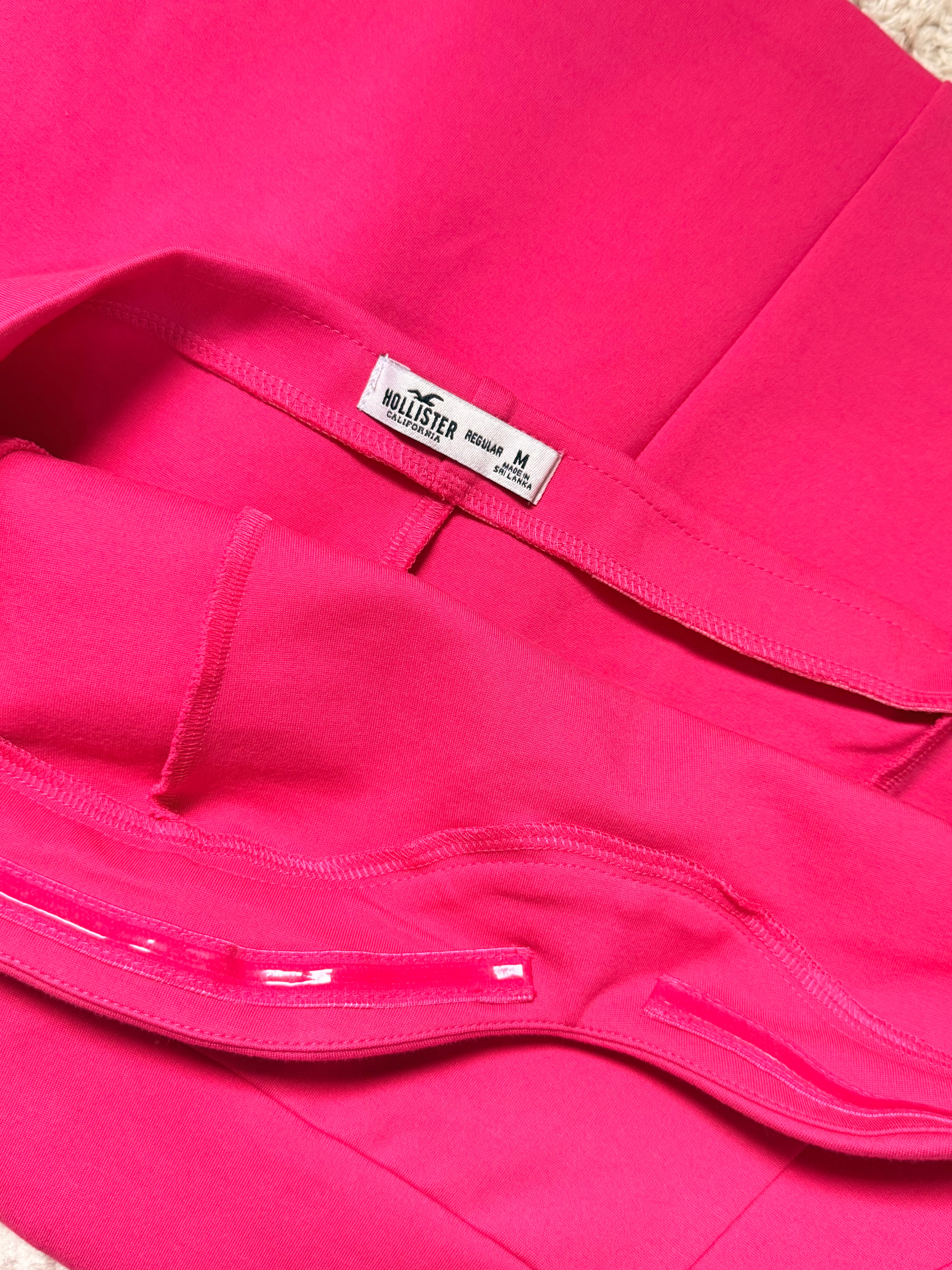 Hollister California Fuchsia Strapless Mini Dress (Medium)
