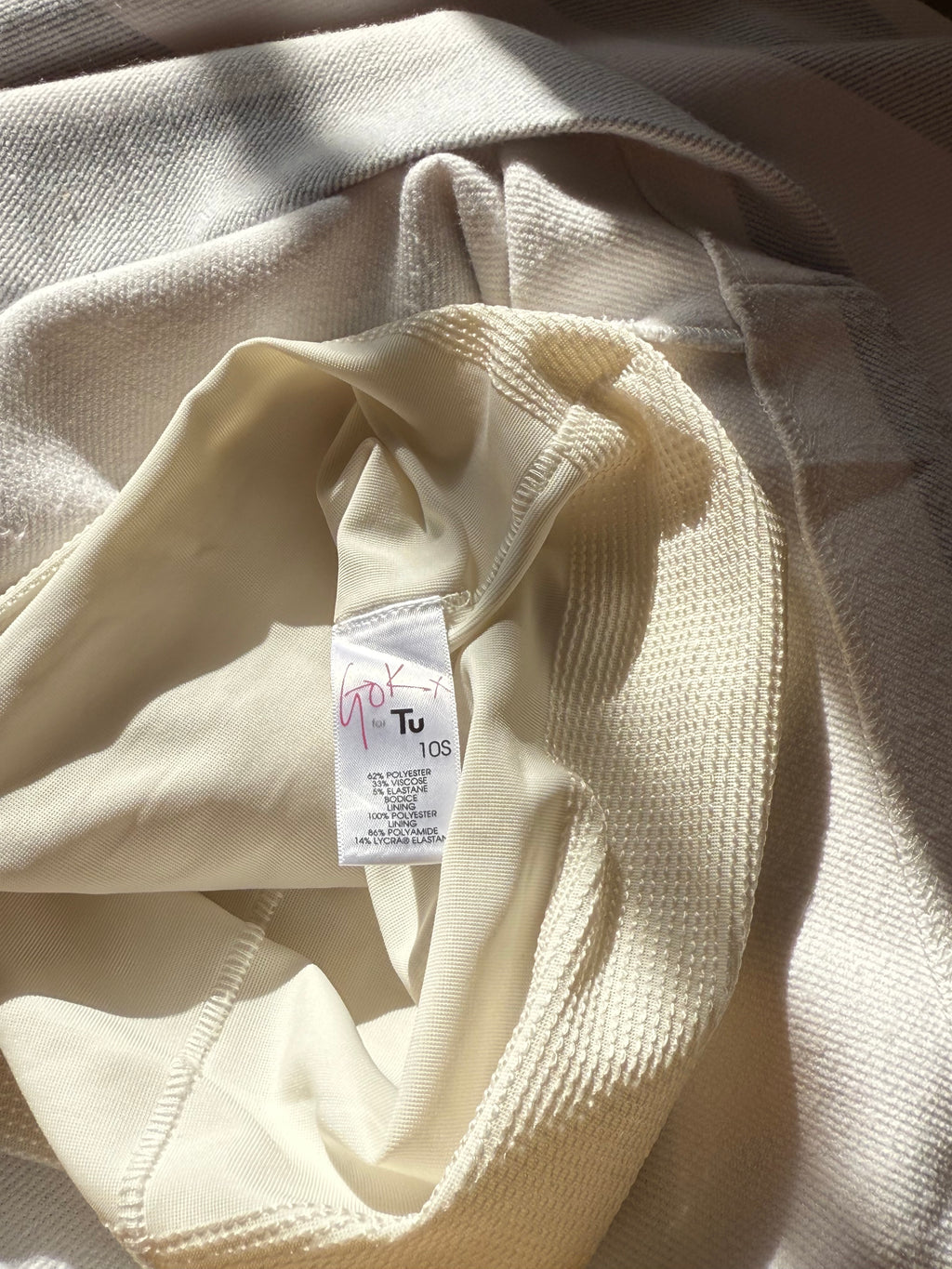 Stylish Preloved GOK FOR TU Striped Dress