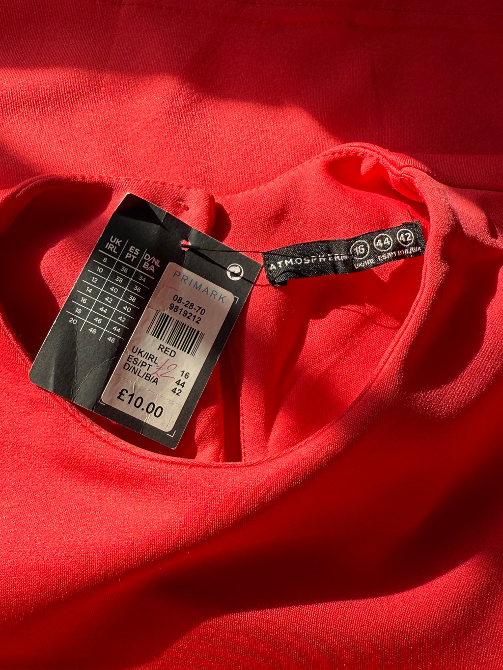 Bold Preloved ATMHOSPHERE Cut-Out Dress - UK 16