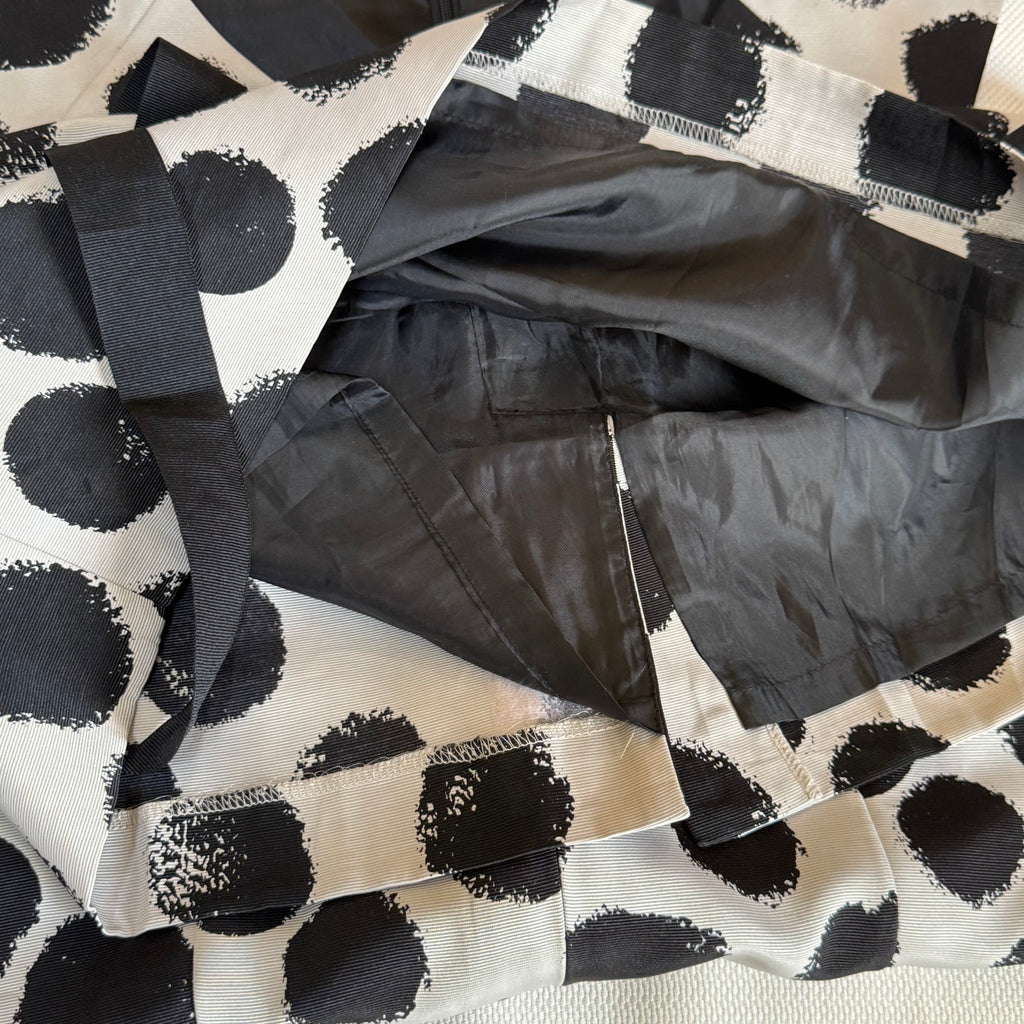 Black & White Polka Dot Dress (XL)