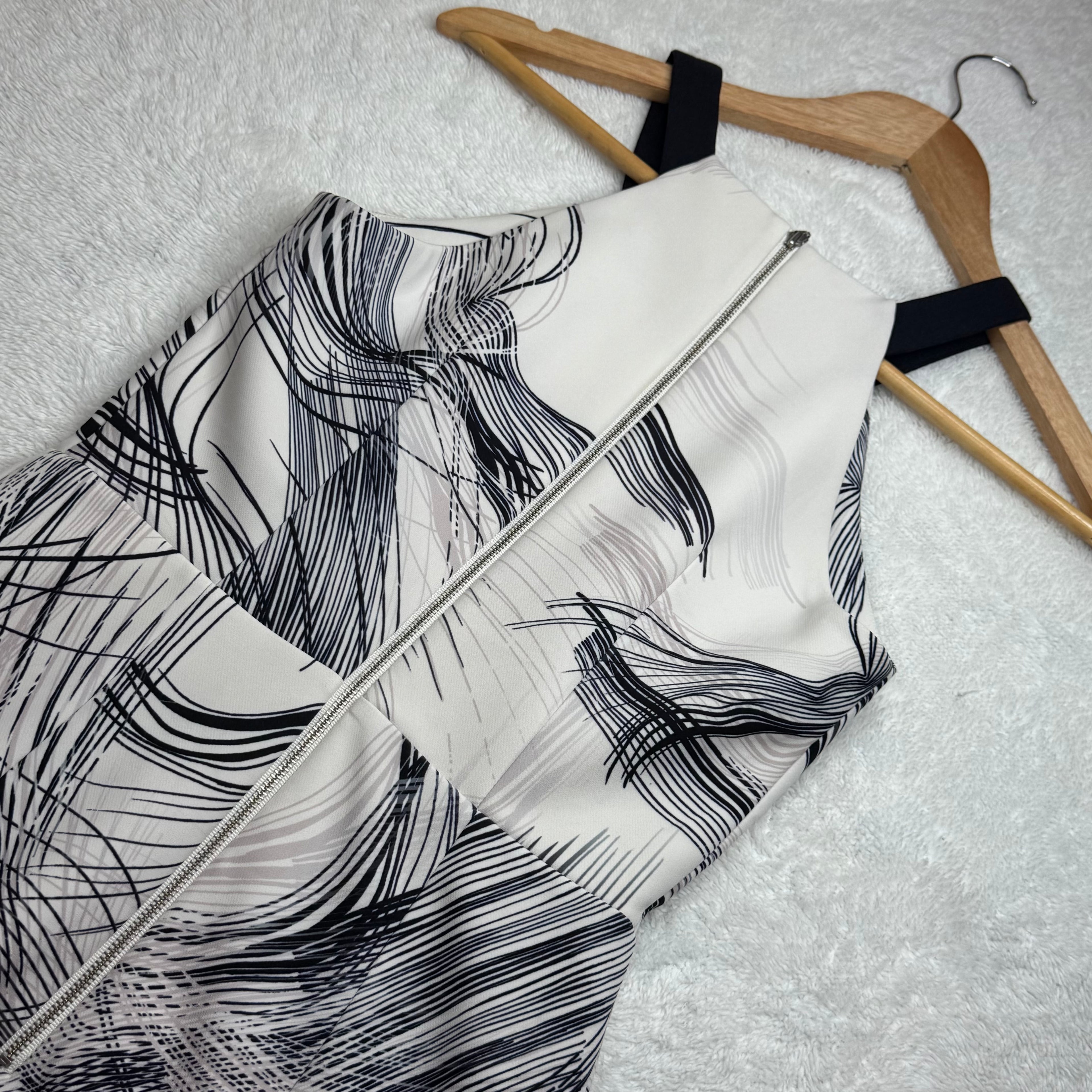 RODEO SHOW Halterneck Print Dress (XS)