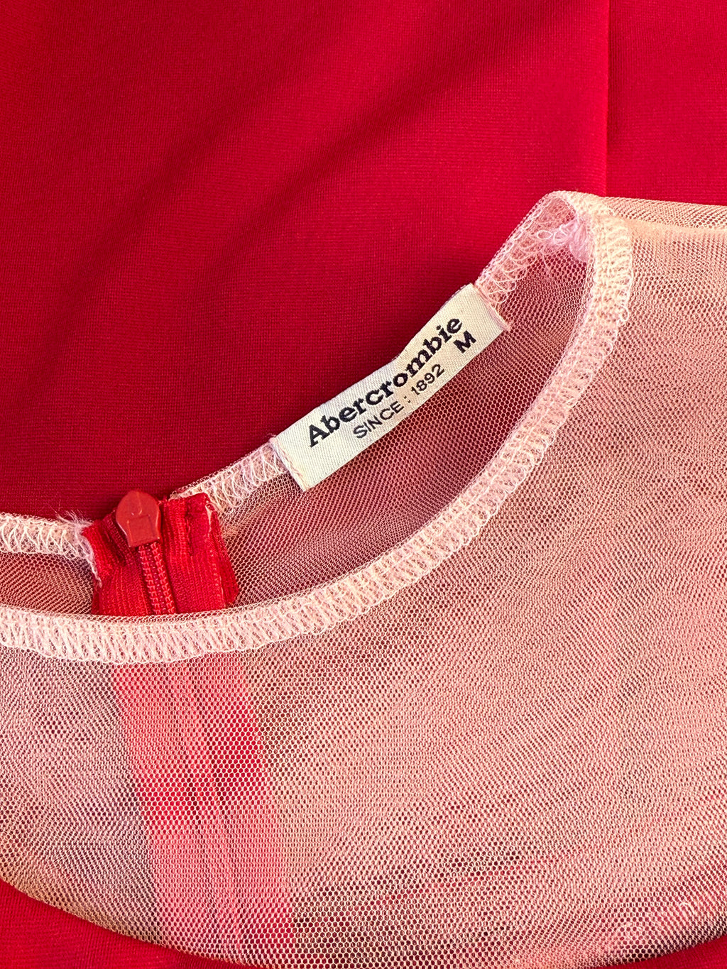 Abercrombie Ruffle Slit Midi Dress | MEDIUM