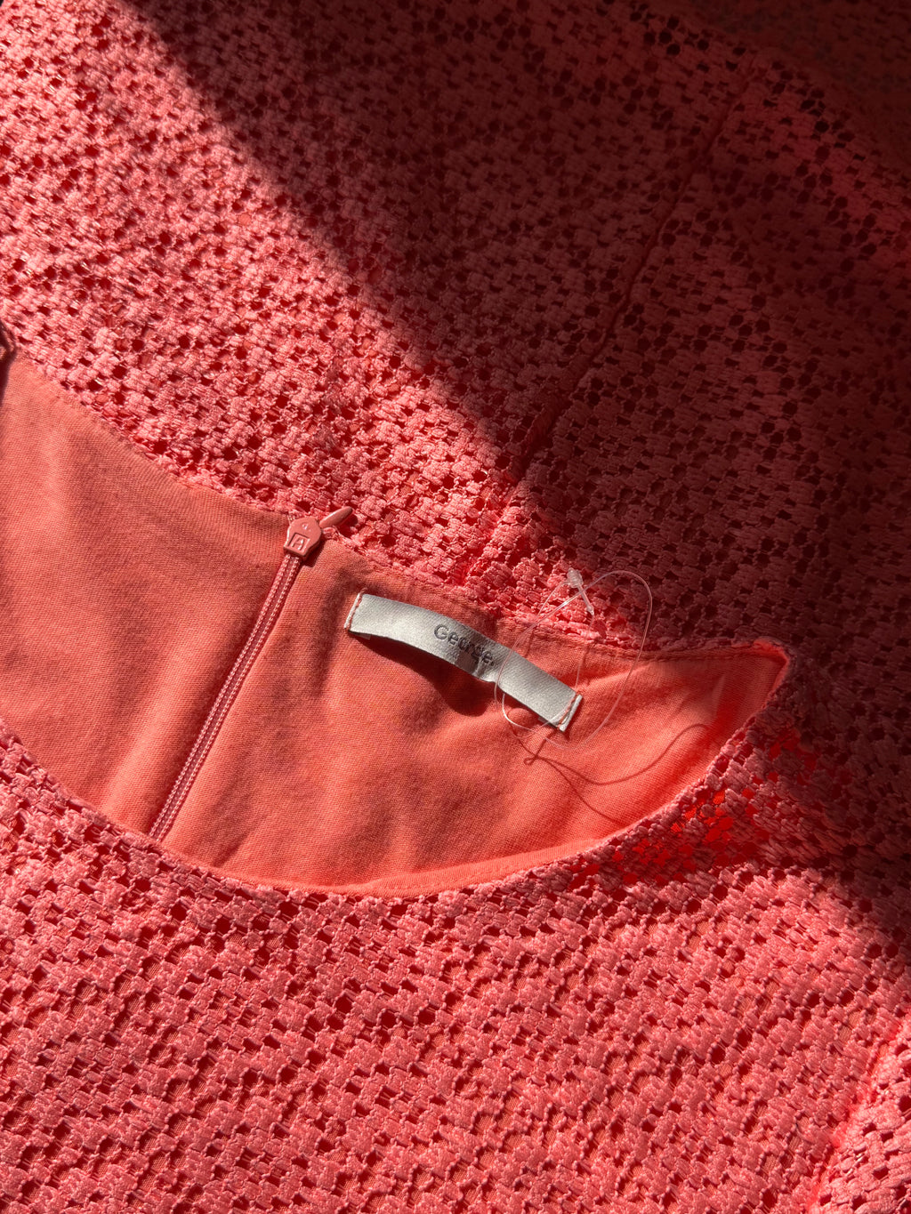 George Preloved Lace Shift Dress UK 16 - Affordable Luxury Secondhand Fashion UAE