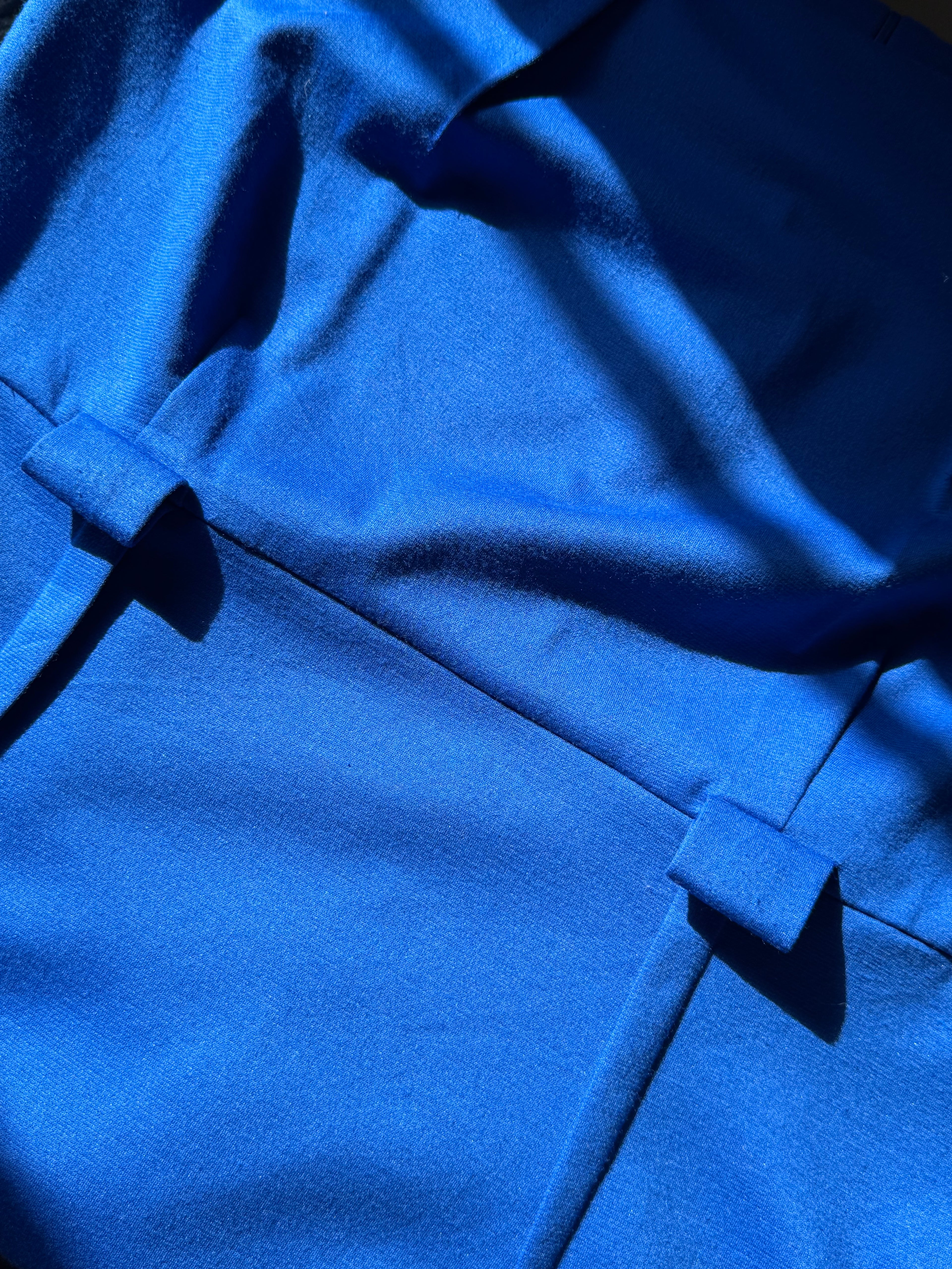 IPOPSY Vibrant Blue Day Dress | UK 16 (Preloved)