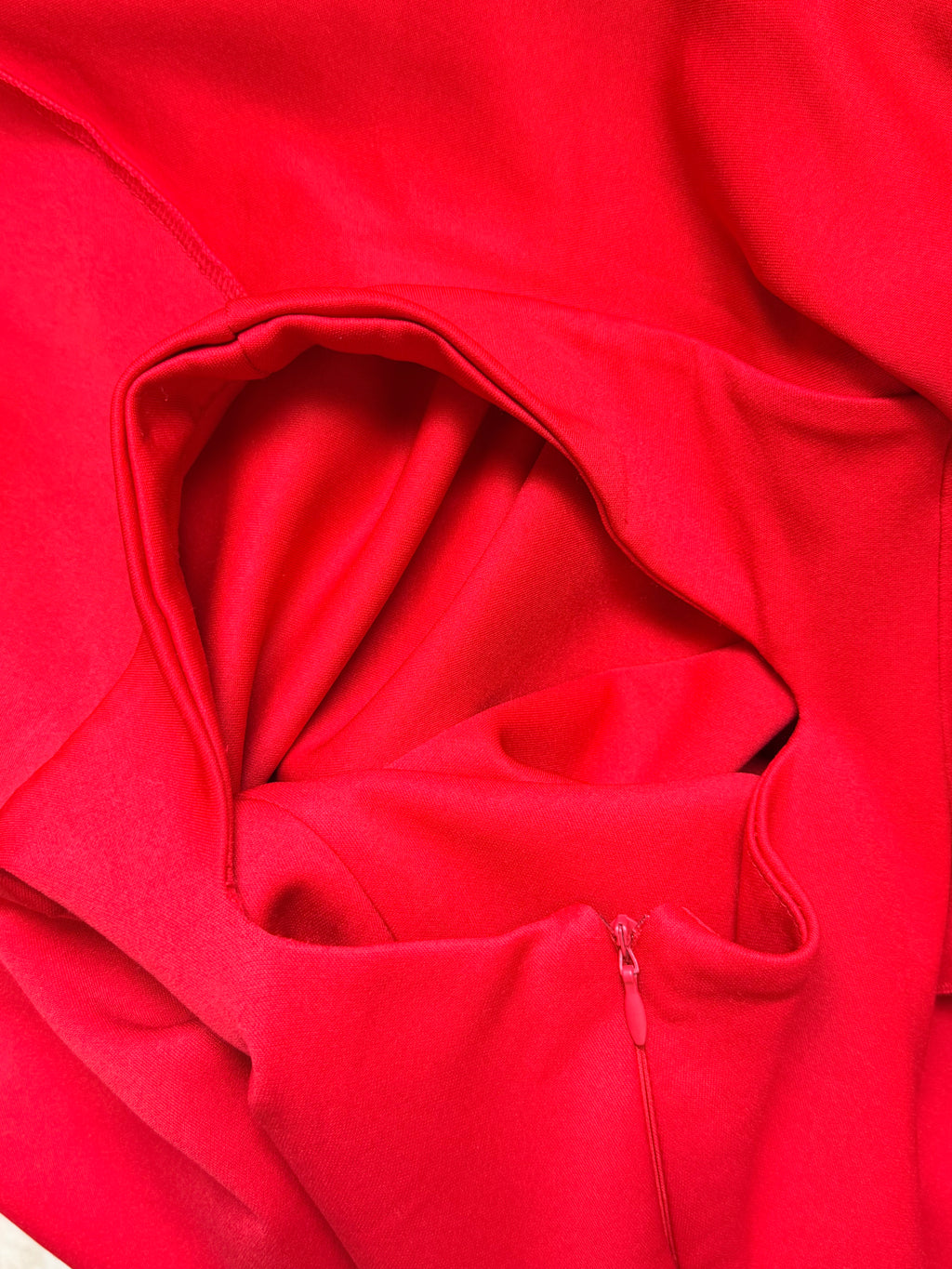QUIZ Red Off-the-Shoulder Maxi Dress | Bardot Ruffle Evening Gown | UK 14 / EUR 42