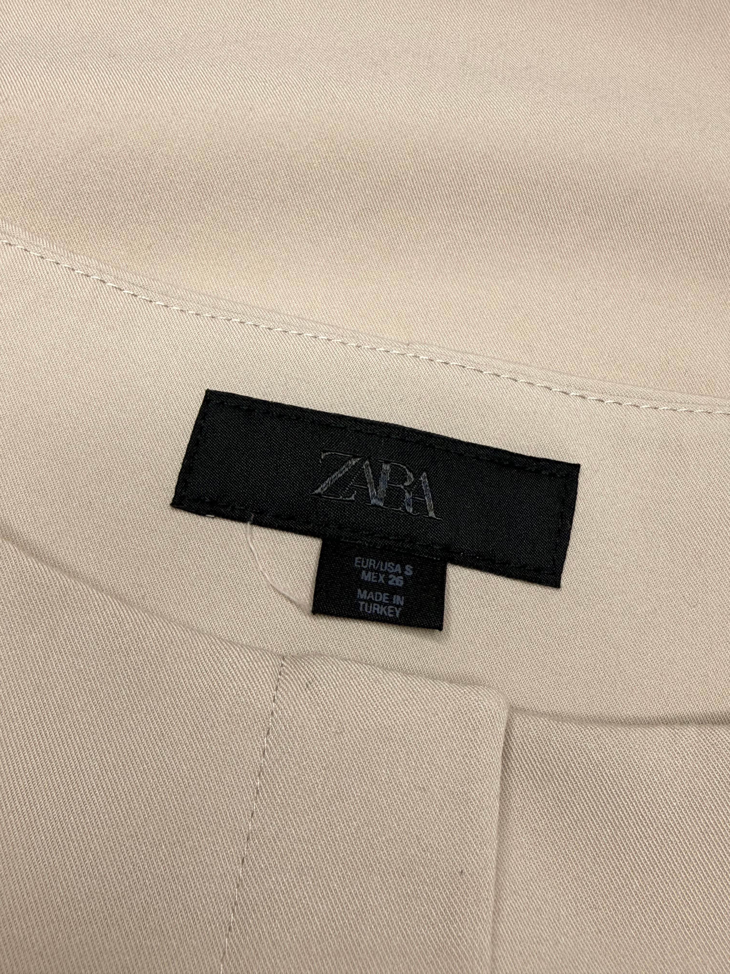 Zara Tailored Sleeveless Blazer-Style Mini Dress (Size EUR S / US S)