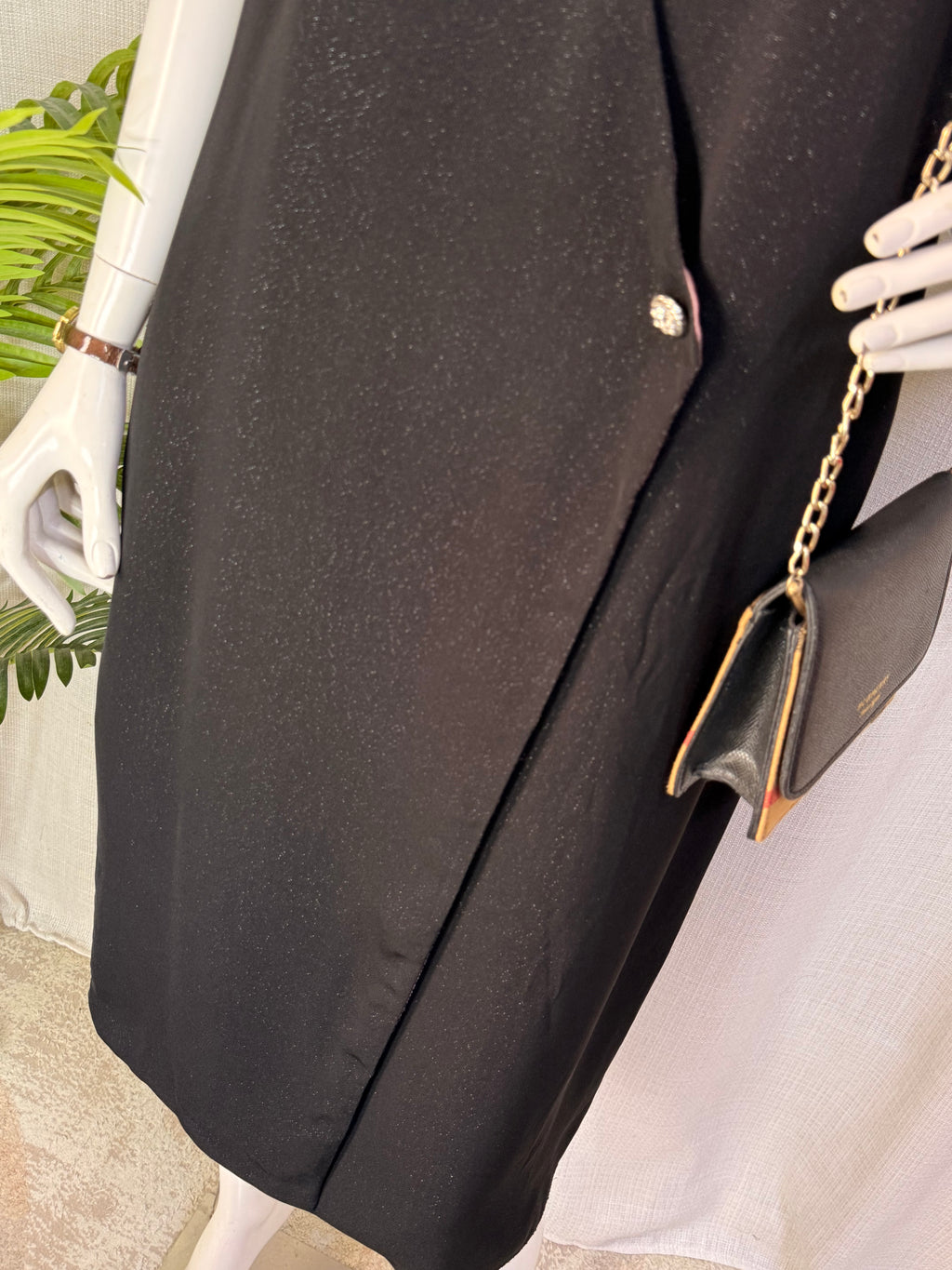 Jotelle Black Sleeveless Long Dress – Size 2XL | Elegant Modest Occasion Dress