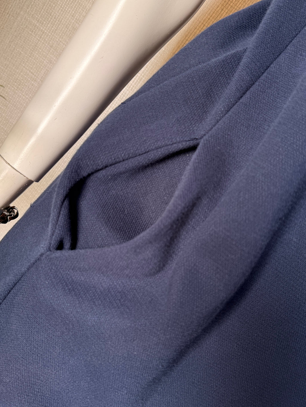 Mango Suit Navy & Black Colorblock Shift Dress – Medium | Smart Office & Work Dress