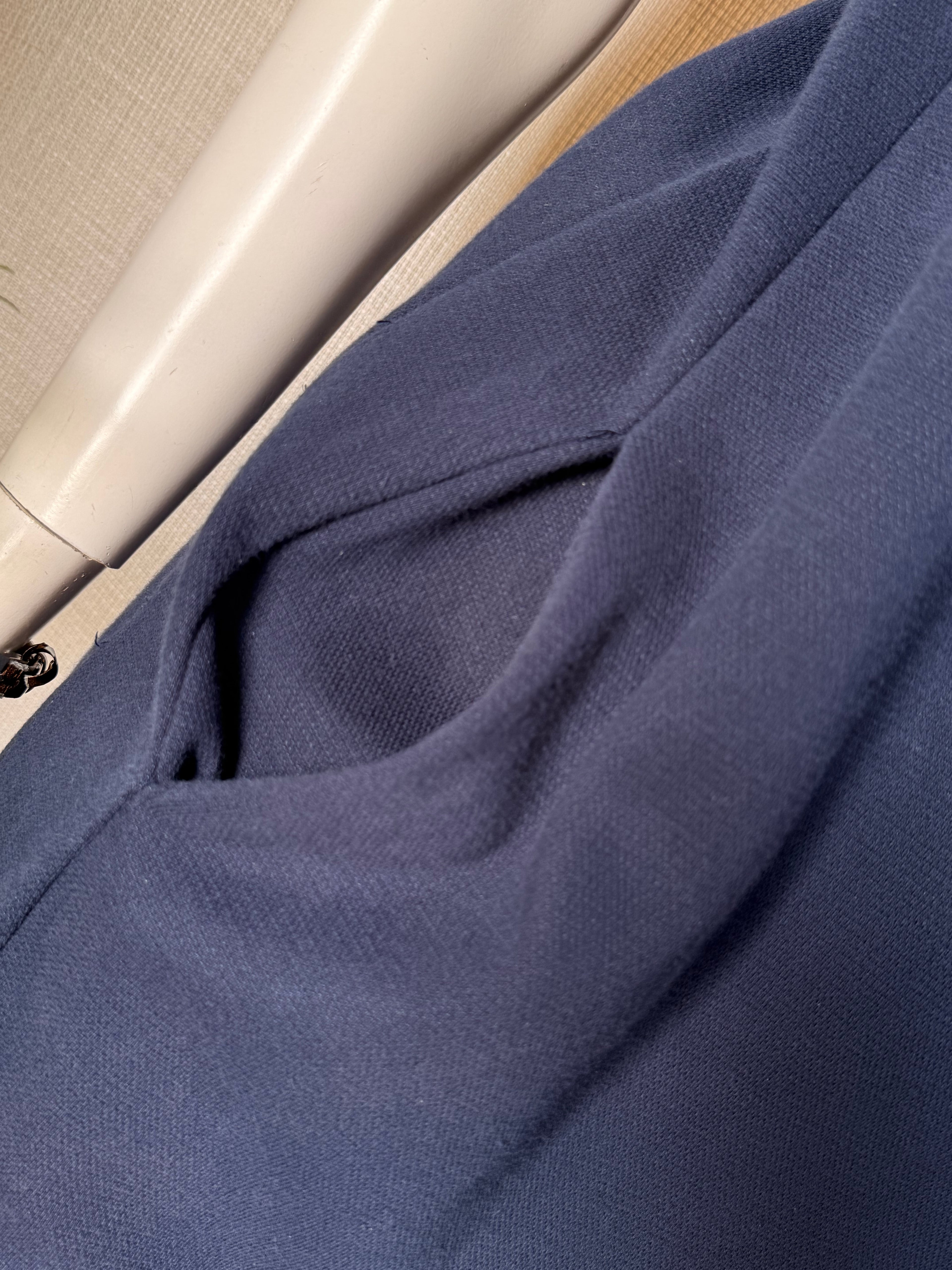 Mango Suit Navy & Black Colorblock Shift Dress – Medium | Smart Office & Work Dress