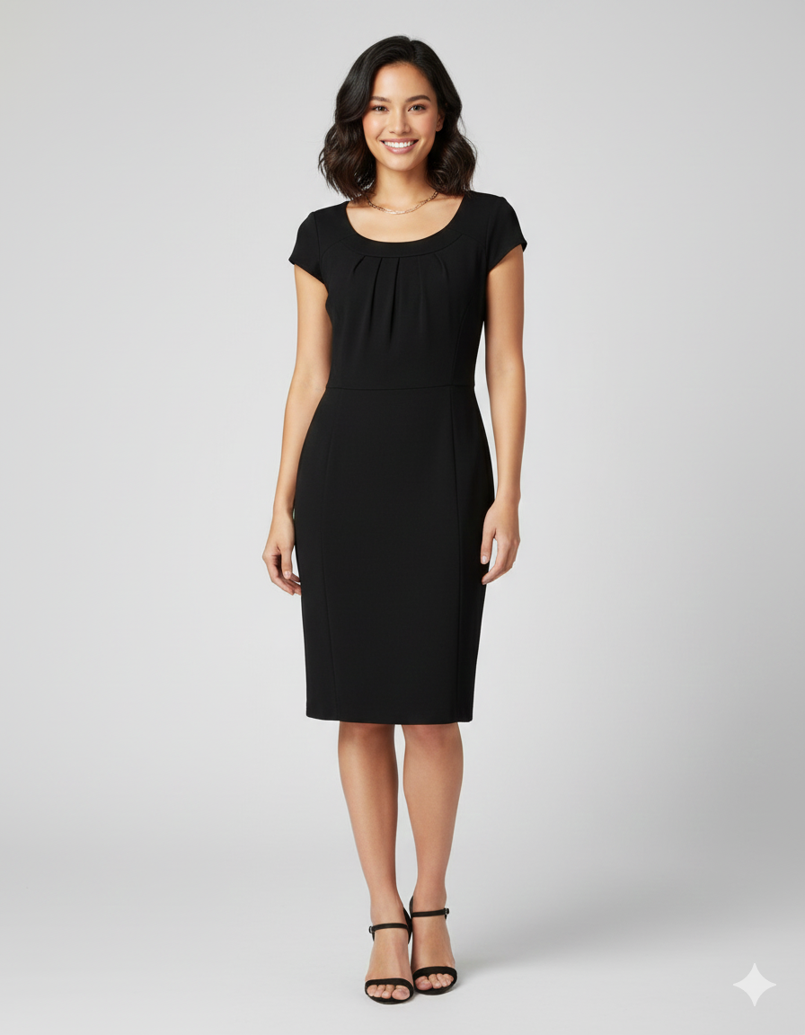 ✨ Event-Ready Glamour: EVENTS Preloved Black Mini Dress