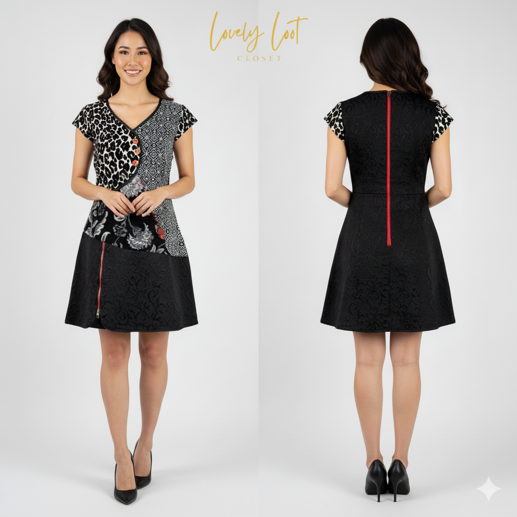 Joe Browns Quirky Patchwork Tunic Dress | UK 8 - WITH TAGS