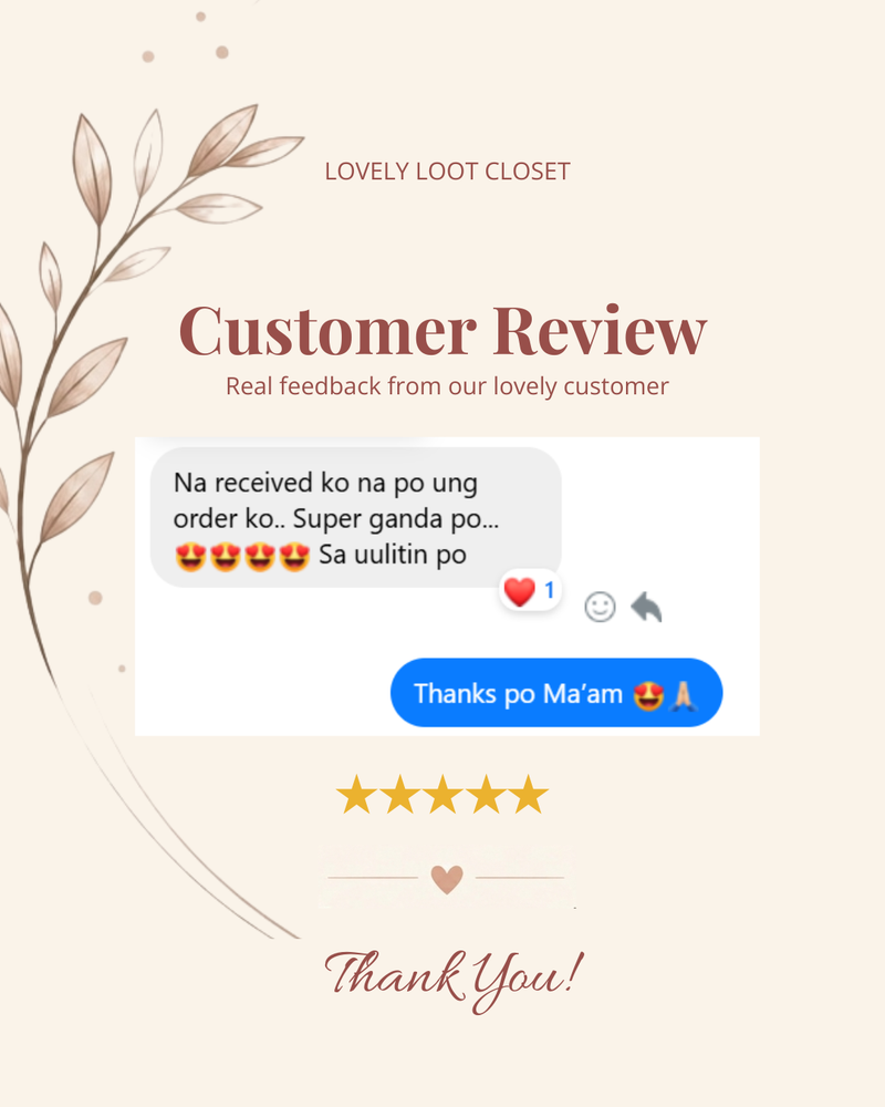 Customer feedback 5