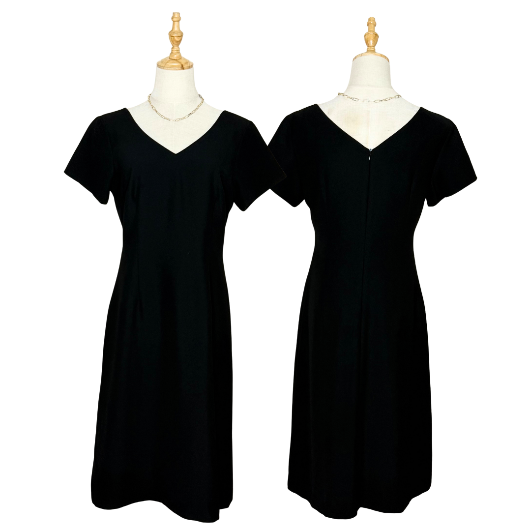 Brown Sugar Classic Black Dress (10 / Large)