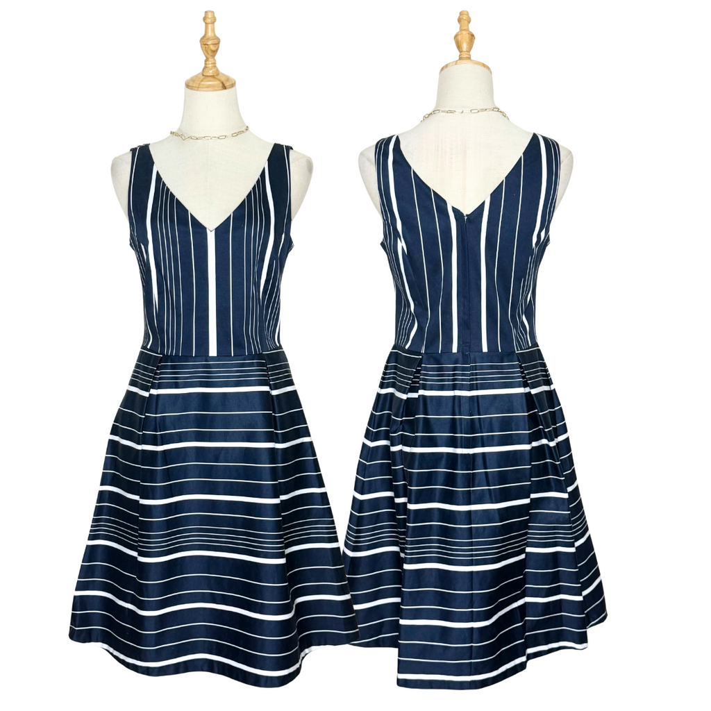 Target Collection Navy & White Striped Dress